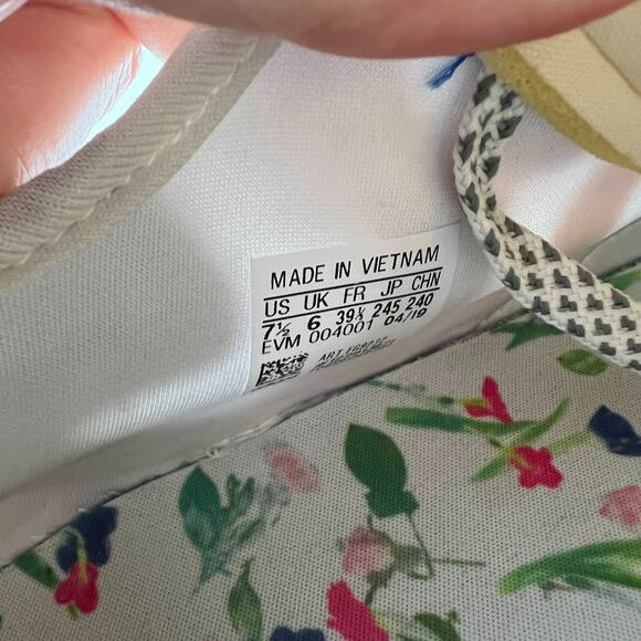 Adidas Nite Jogger Sneakers Women's 7.5 White Gray Lace Up Running Shoes EG9232 - Picture 10 of 10